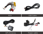 antennes de gps, RCA,USB 
